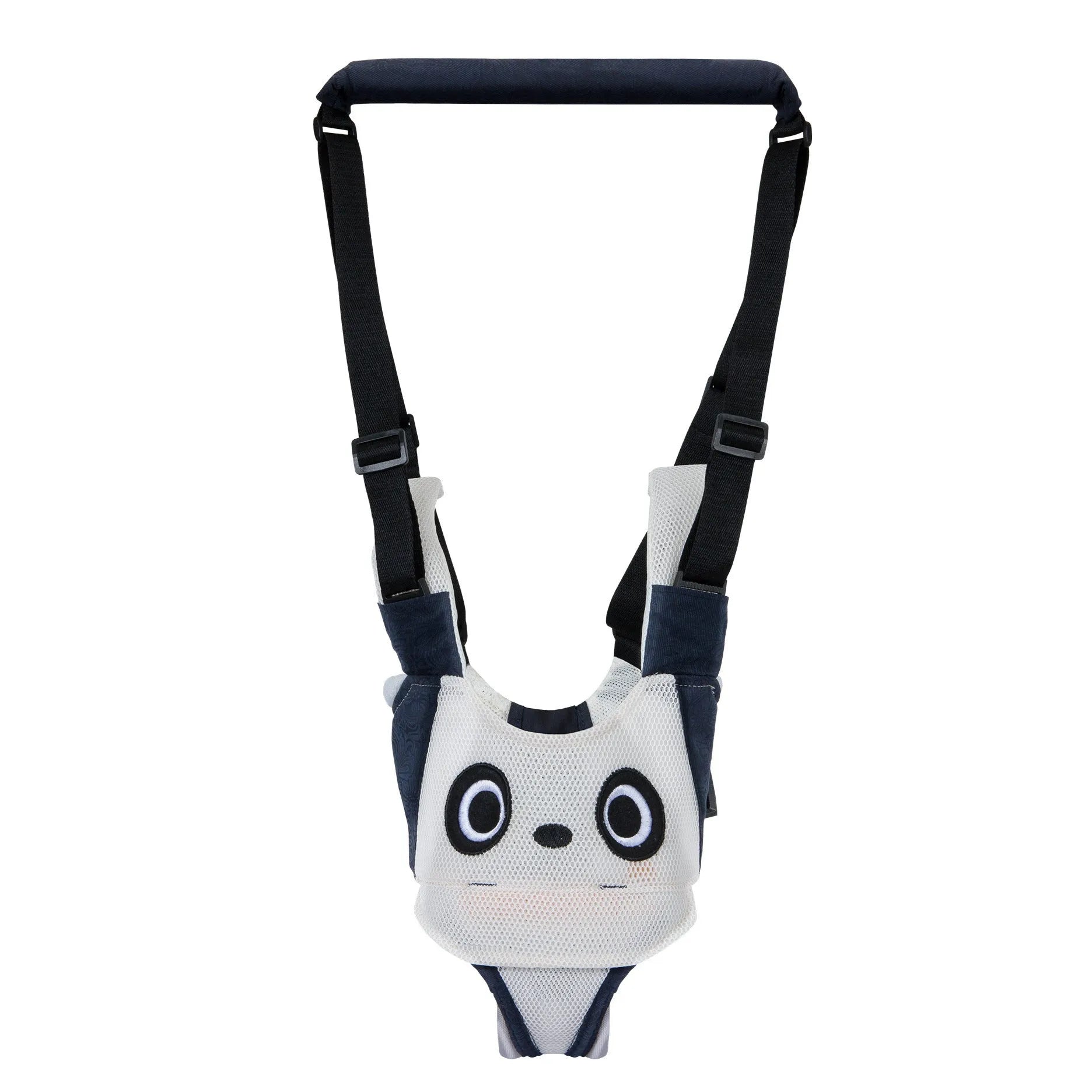 Baby walking harness belt in cotton with multi-functional lift and pull design for toddler safety