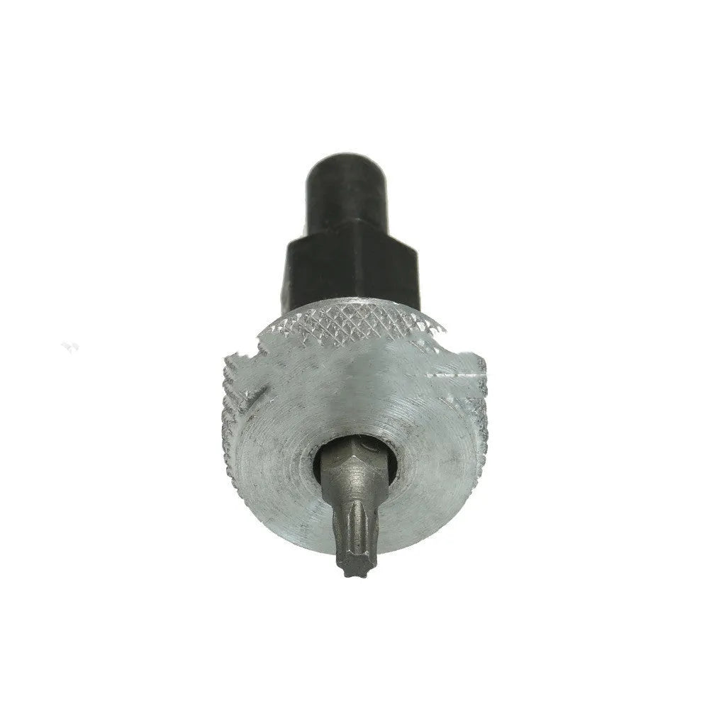 Heat-treated carbon steel ignition module wrench with knurled aluminium knobs on a 1/2" square handle