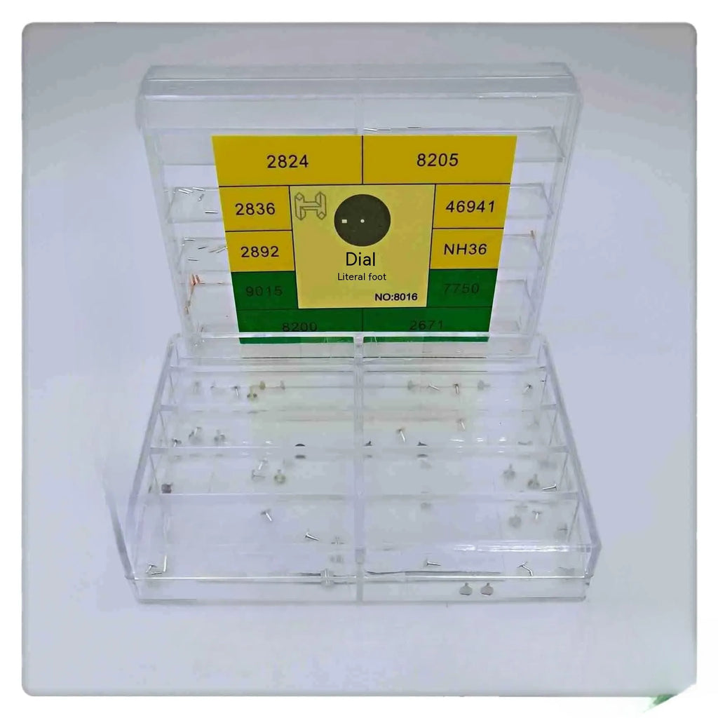 Aluminium watch dial literal foot holder, 30g watch repair accessory for paste and machine fitting