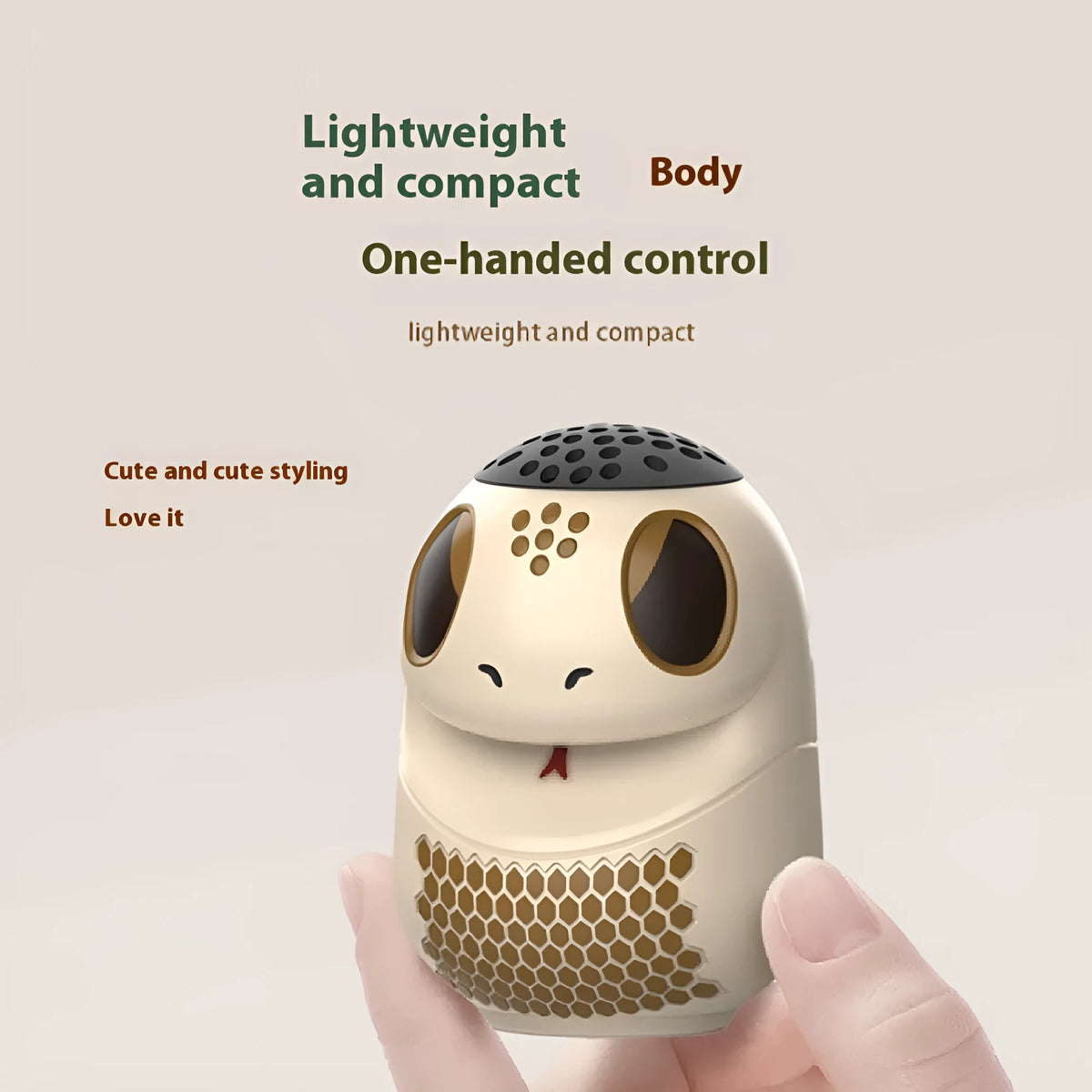 TK900 White wireless cartoon Bluetooth-compatible speaker with USB power, card insertion, lighting, waterproof and drop-resistant features