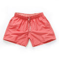 Men's straight leg polyester beach shorts in multiple colours and sizes