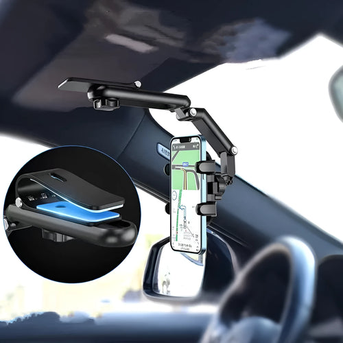 Car mount sun visor with buckle installation for rear seat passengers in black or green colour