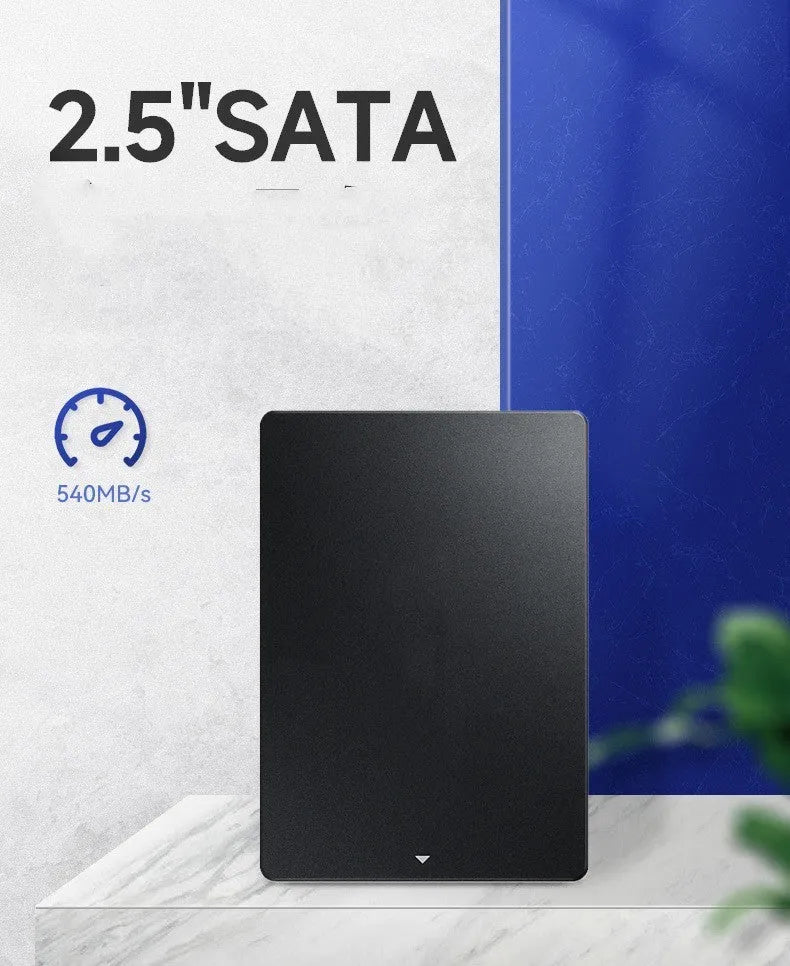 2.5-inch SSD solid state drive with TLC flash, 7mm thickness, 100mm length, SATA interface