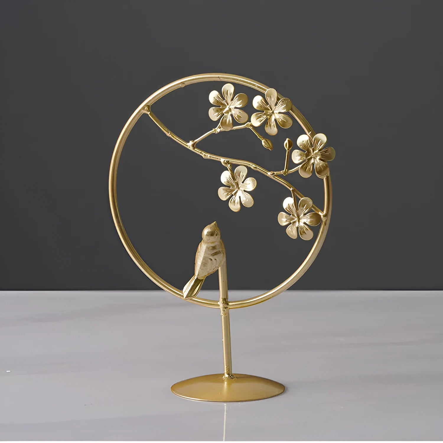 Nordic style wrought iron and copper plastic decorative craft painting ornament