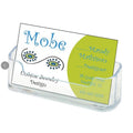 A6 single-layer acrylic desktop document rack for business cards, imported PS material, 9.69x5cm