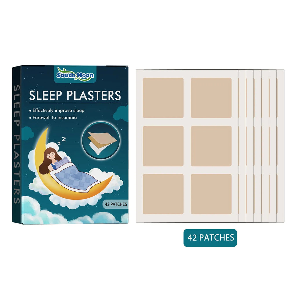 Adhesive nursing body care patch pack of 42 with mild formula containing menthol, lavender oil, and herbal extracts