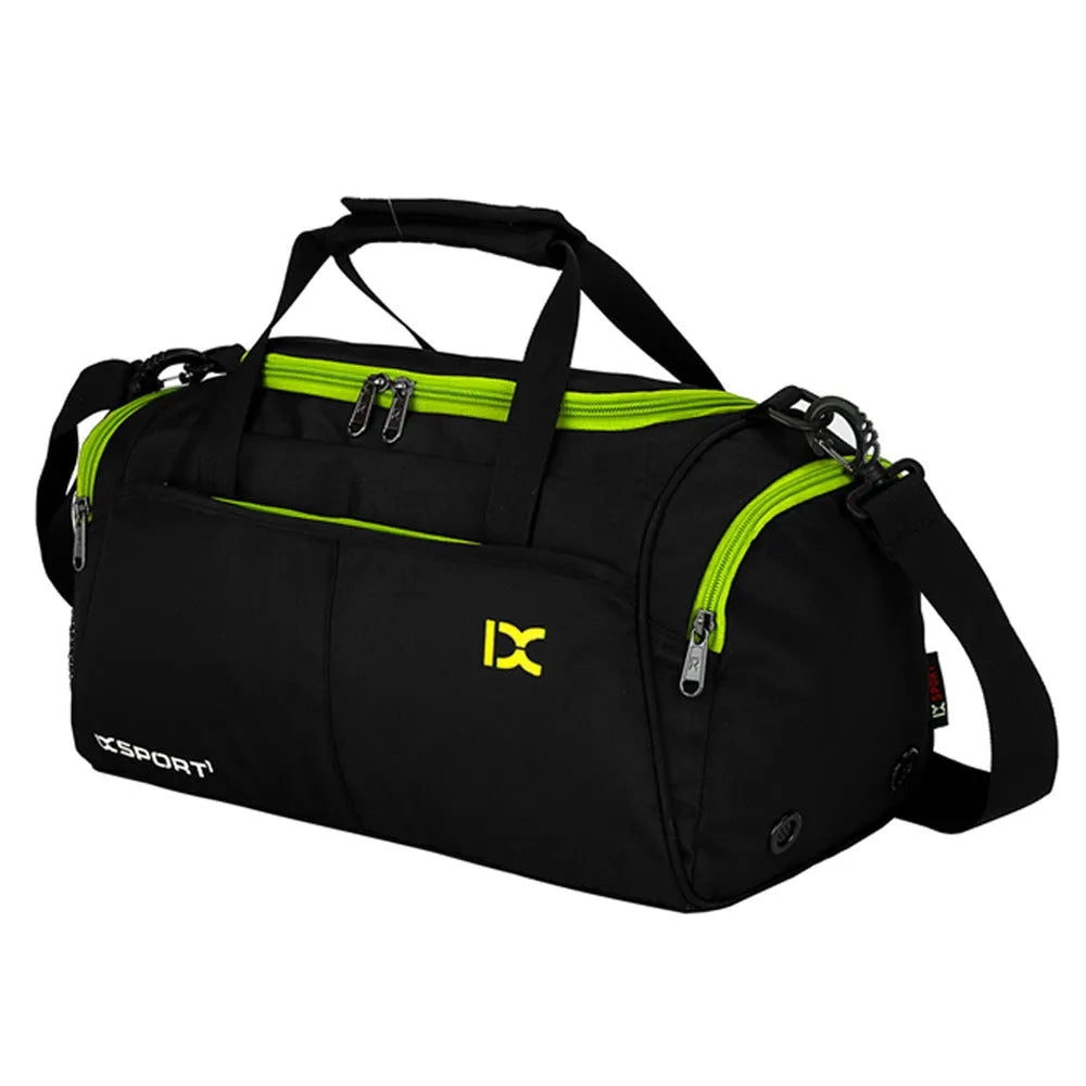 Portable polyester yoga sports bag, 39 x 19 x 23cm, solid colour with handbag shape for gym and travel