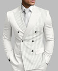 Men's printed split suit jacket, long sleeve, straight hem, polyester lining, available in multiple colours