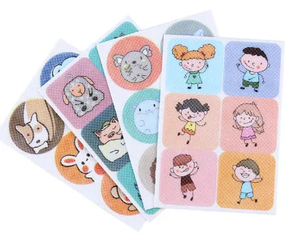 120/144/180 piece baby essential oil mosquito repellent sticker pack with random patterns for outdoor child protection