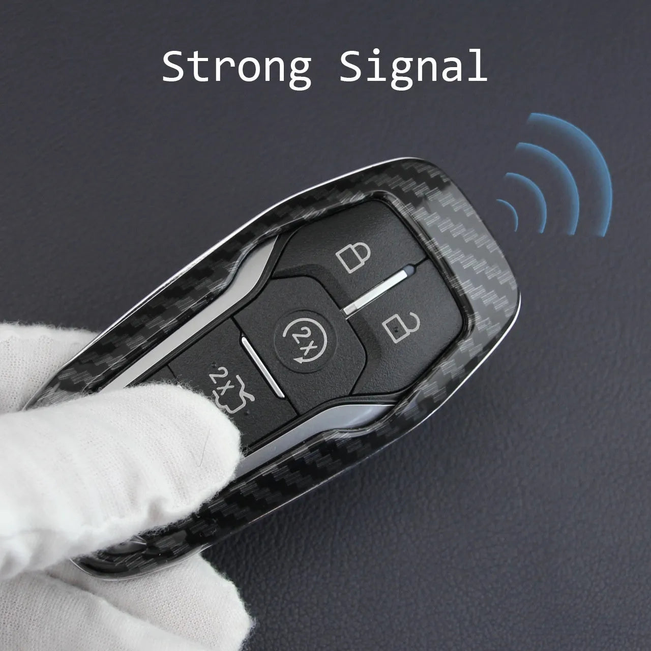 Plastic protective shell for a car key remote, shown in single shell and buckle design options.