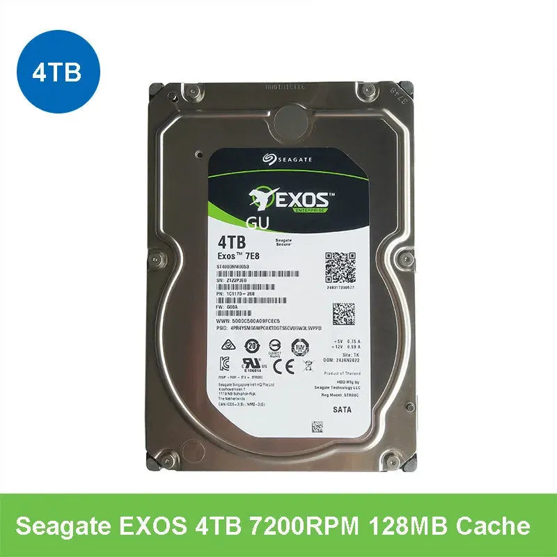 Helium Mechanical Hard Disk 10TB for Monitoring Server Enterprise ST10000NM0086