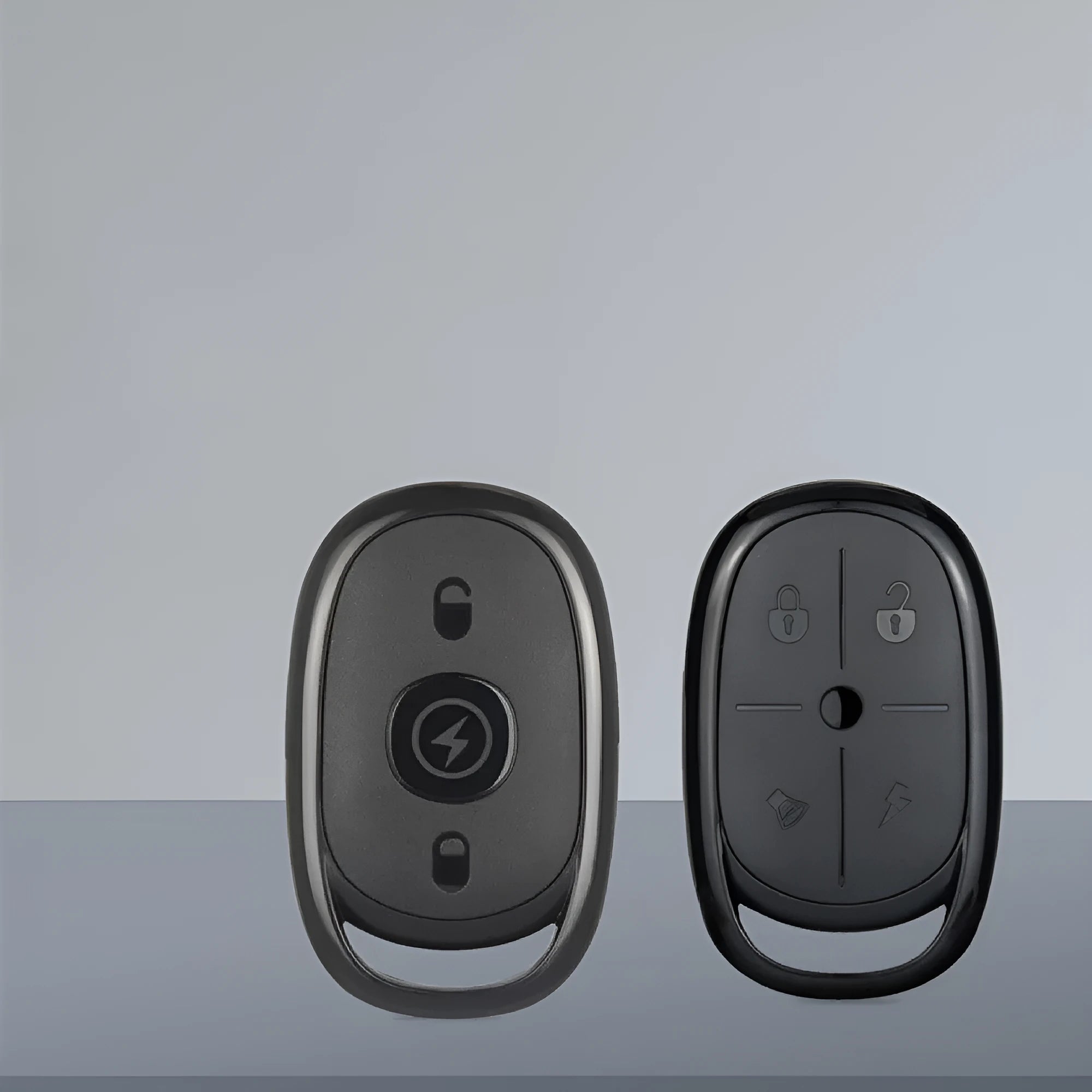 433MHz wireless car remote control key fob with copy chip and ABS housing
