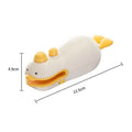 Small yellow duck rechargeable sealing machine with animal jacquard style and charging cable