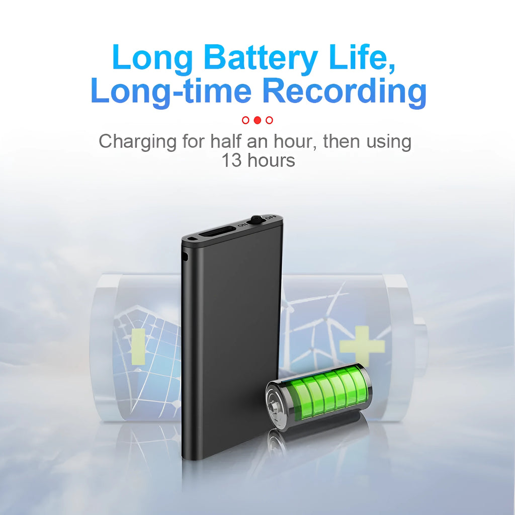 Encryption voice recorder pen with aluminum alloy shell for business and conference recording