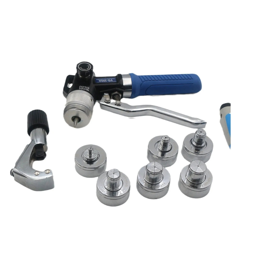VG-300 style hydraulic tube expander tool for refrigeration work made from alloy steel.