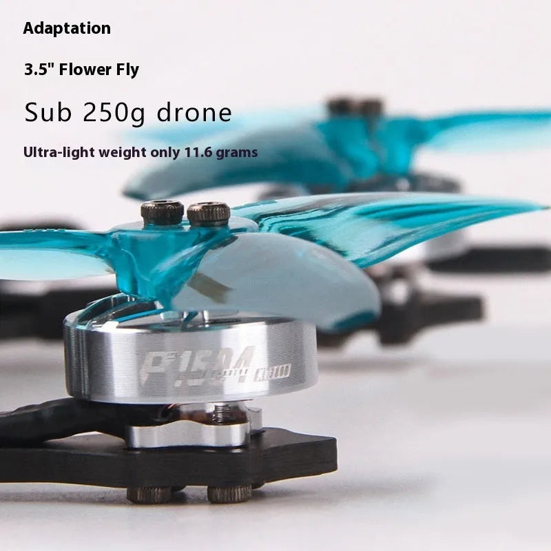 TMOTOR P1604 brushless racing motor with aluminium rotor and mounting screws