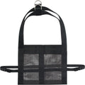 Black livestock weighing sling measuring 35cm wide by 150cm long for calves and large dogs