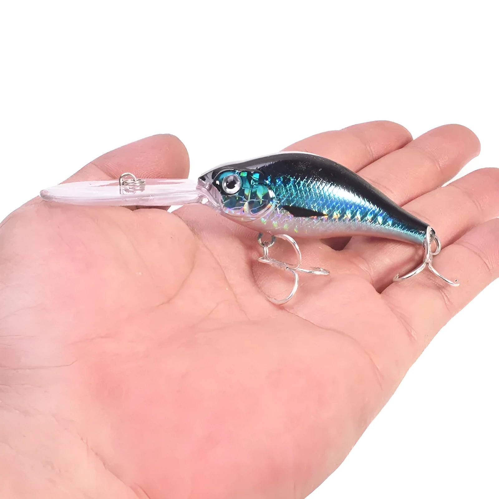 105mm deep diving minnow fishing lure with long tongue board in multiple colour options