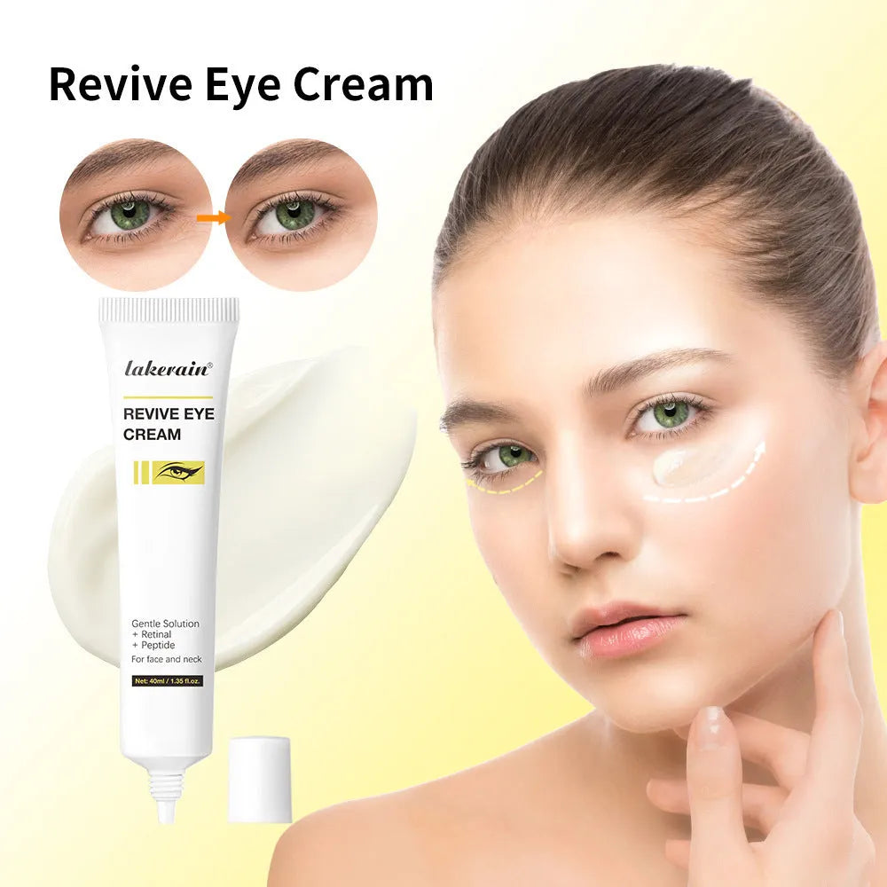 40ml bottle of retinol eye cream for dark circles, fine lines and eye bags.
