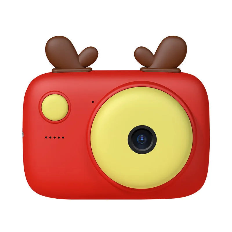 A2 Kids Macaron Mini SLR digital camera in choice of colours, showing compact 90mm x 61mm size with 2.4-inch screen.