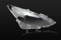 Mazda 3 Exela replacement headlamp cover with snake glue adhesive tube.