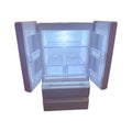 White plastic miniature candy toy model with internal LED light on, dimensions 11.4cm tall