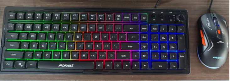 K98 mechanical keyboard with T7 wireless mouse in multiple colour options including black socks and xiaguang purple variants