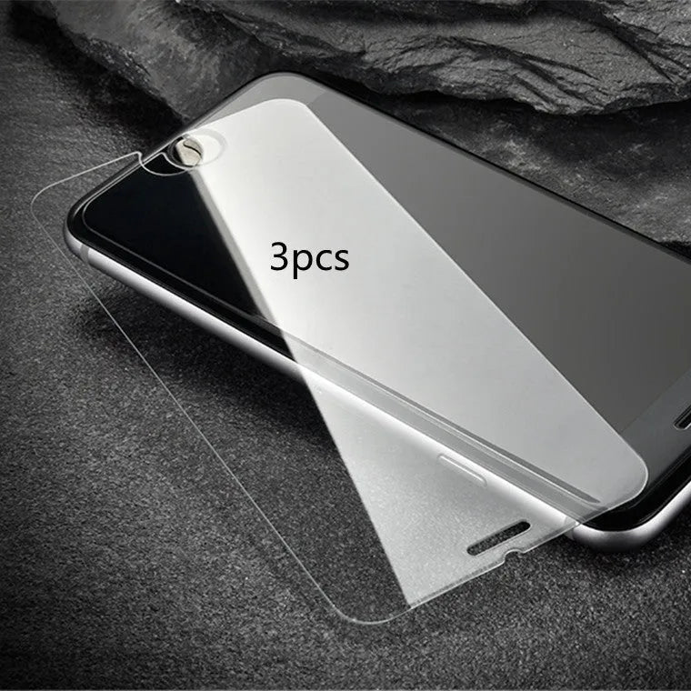 Tempered glass screen protector with 9H scratch resistance and 0.26mm thickness for smartphones