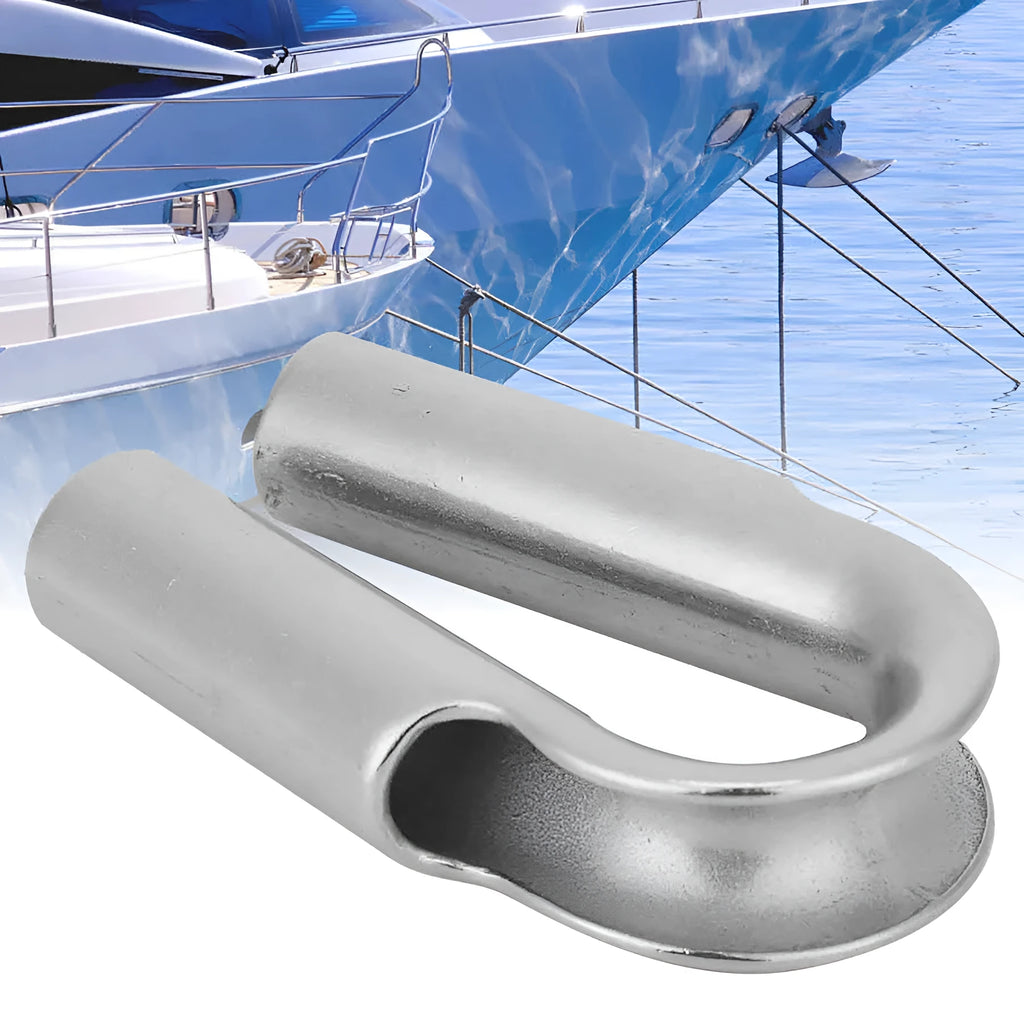 Stainless steel chicken heart shaped sleeve ring for tubular connections.