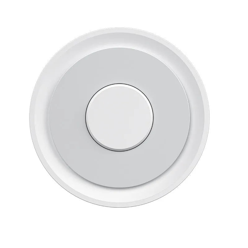 White square ZigBee smart home gateway hub with dimensions 78mm x 78mm