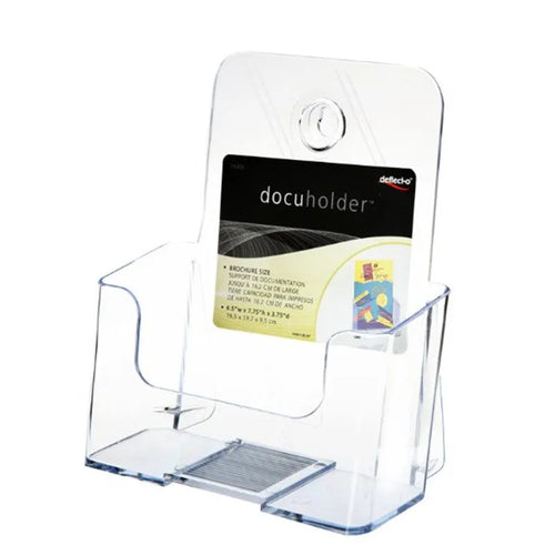 A6 single-layer acrylic desktop document rack for business cards, imported PS material, 9.69x5cm