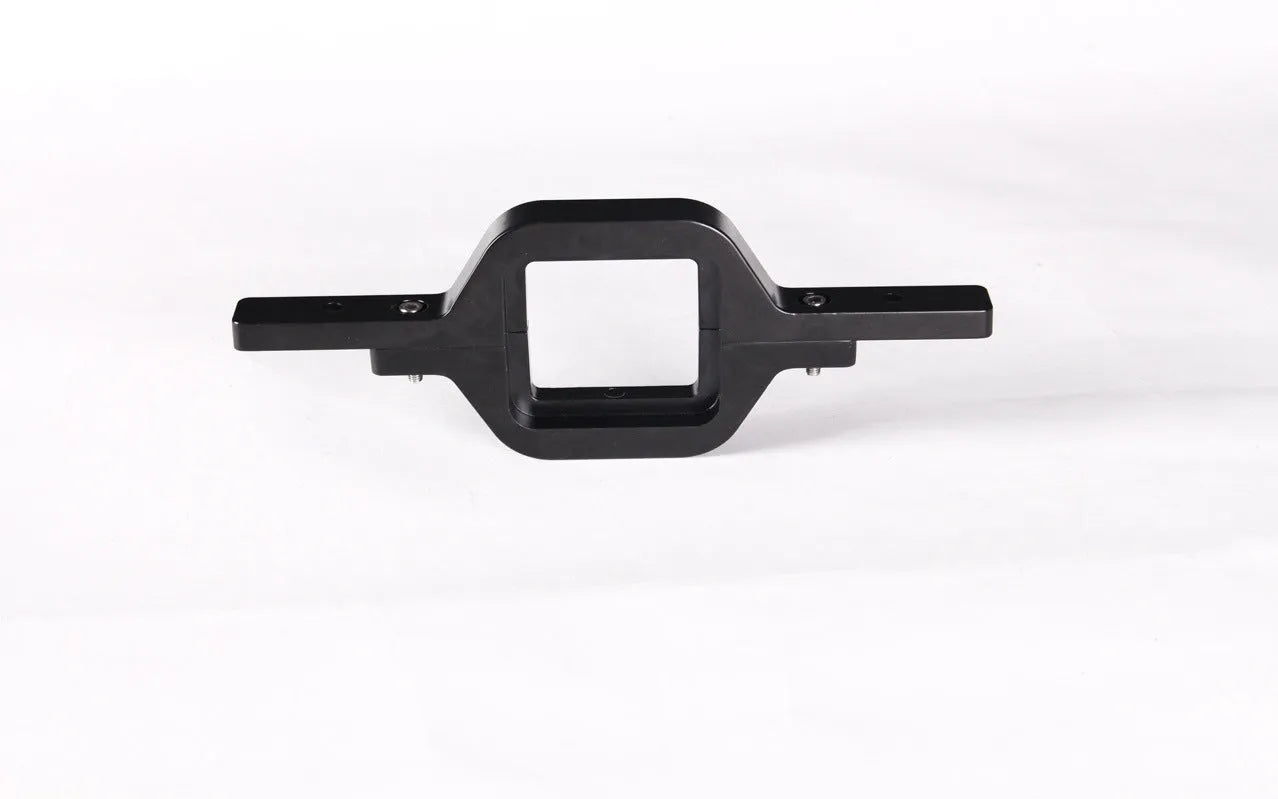 Black trailer hook lamp holder support bracket for off-road vehicle modifications