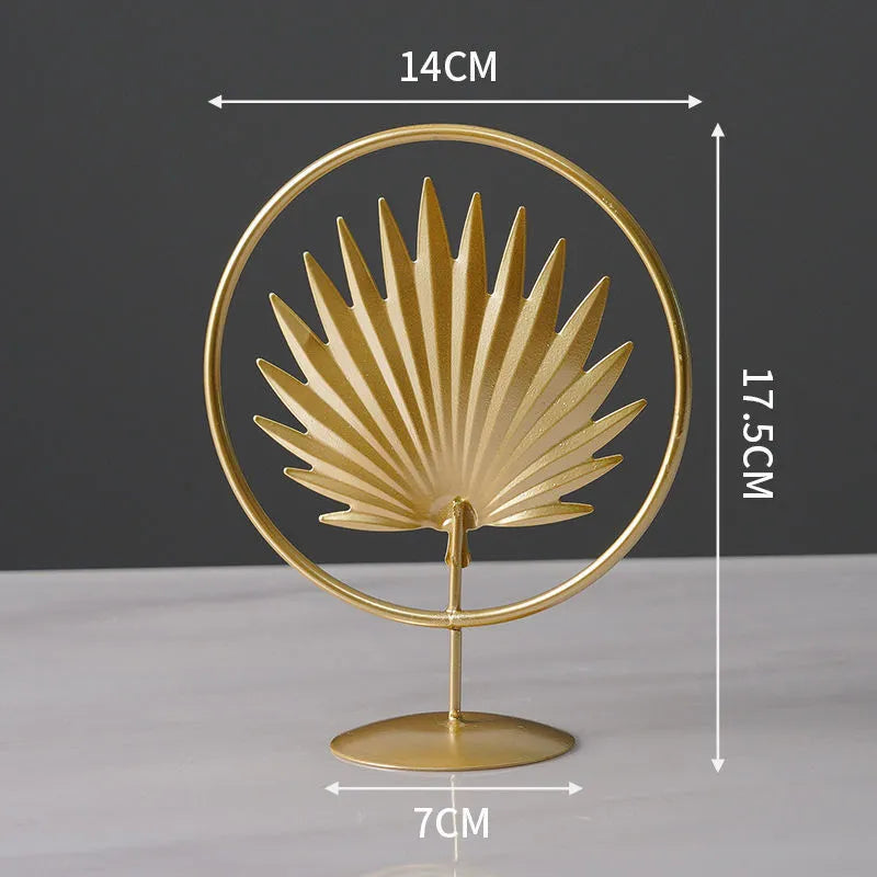Nordic style wrought iron and copper plastic decorative craft painting ornament