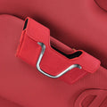 Canvas car glasses case sun visor storage box, 8cm x 17.5cm, with glasses clip and ticket holder