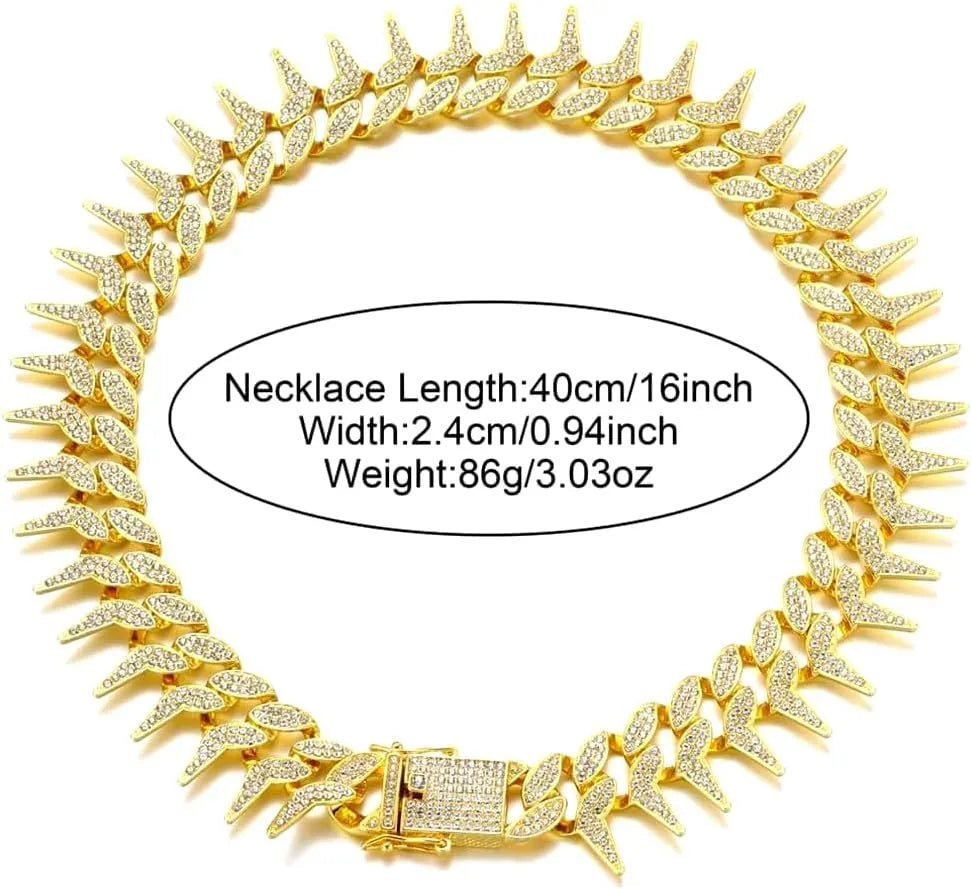 Fashion diamond pet neckband necklace in gold with plaid pattern, zinc alloy pendant, British style