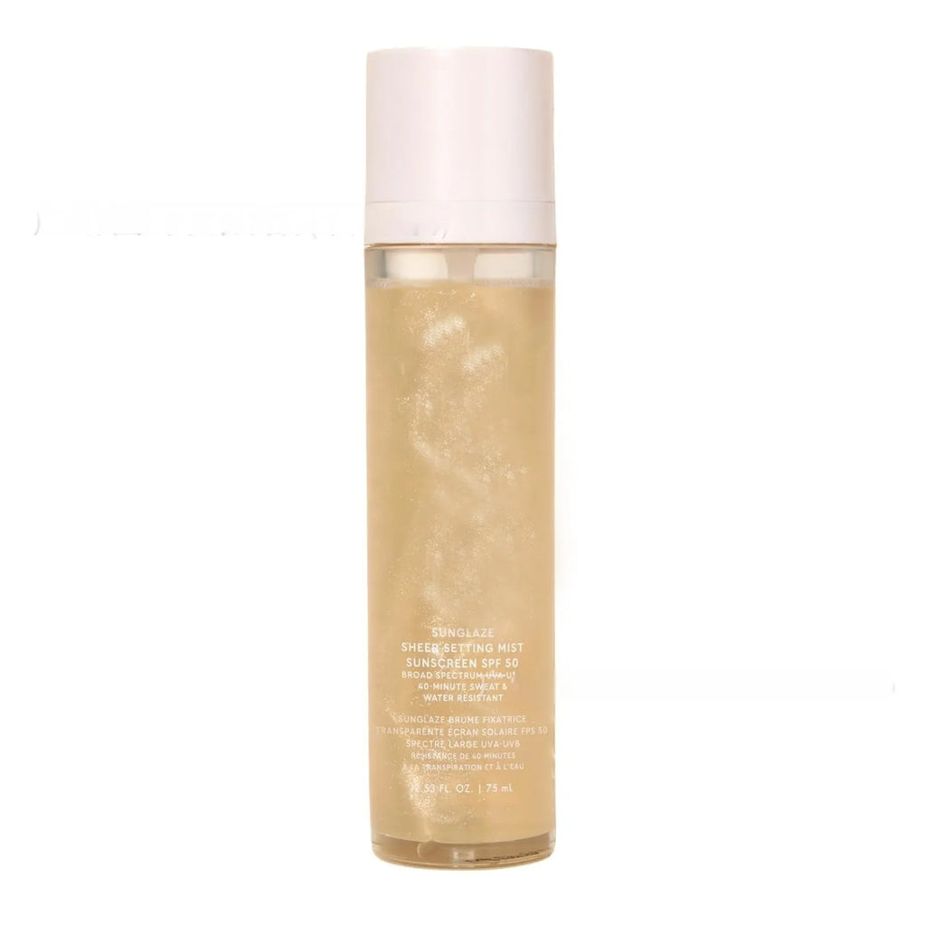 75ml moisturising makeup setting spray bottle with nourishing formula for facial care