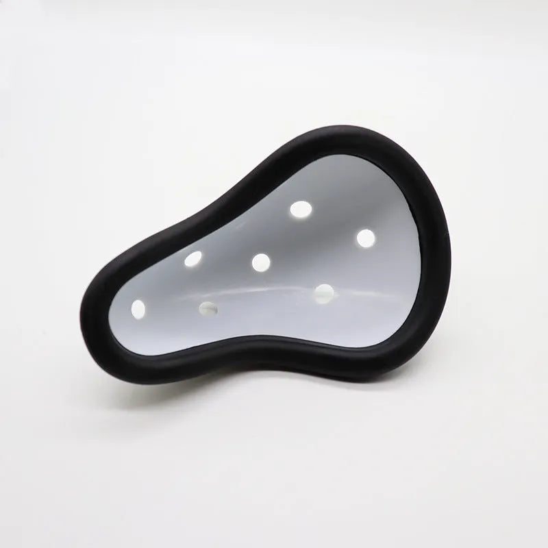 Rubber sports genital protector for adult and children in hockey, rugby, boxing and martial arts