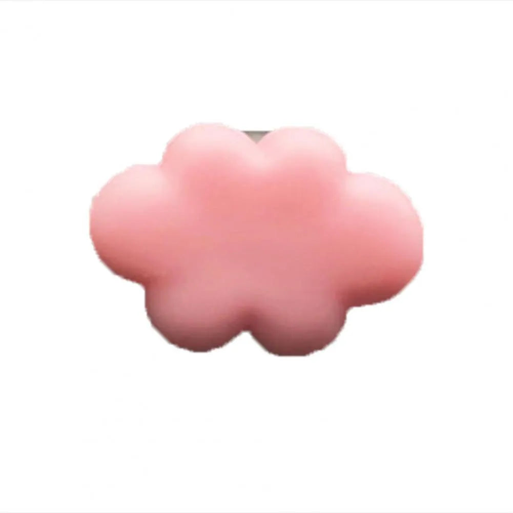 Cartoon Baiyun design resin car fragrance clip for air vents in assorted colours.