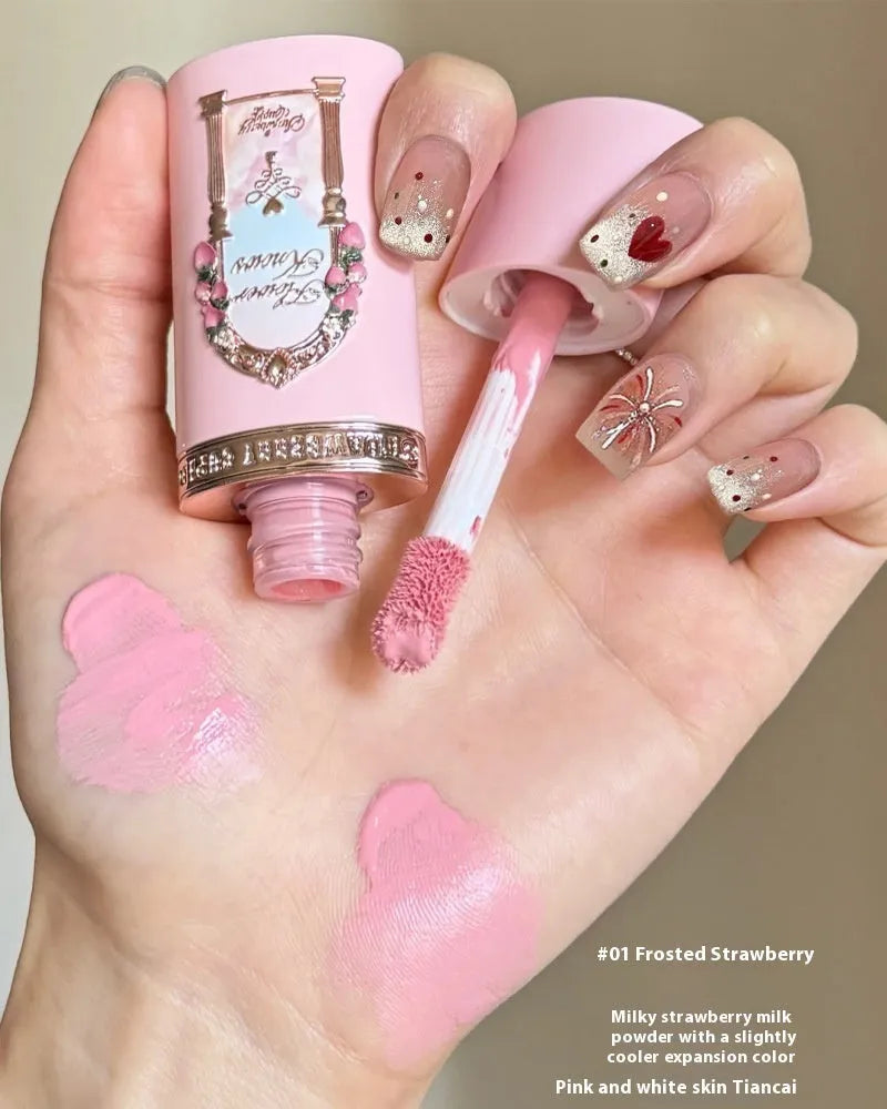 Strawberry Cupid Series Liquid Blush showing six colour options from Blush 01 to Blush 06