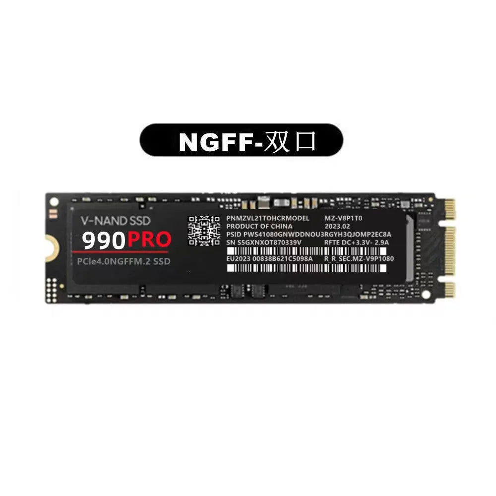 NVMe SSD 990 Pro M.2 2280 PCIe internal drive 3.8mm thick, 1TB 2TB 4TB capacity options