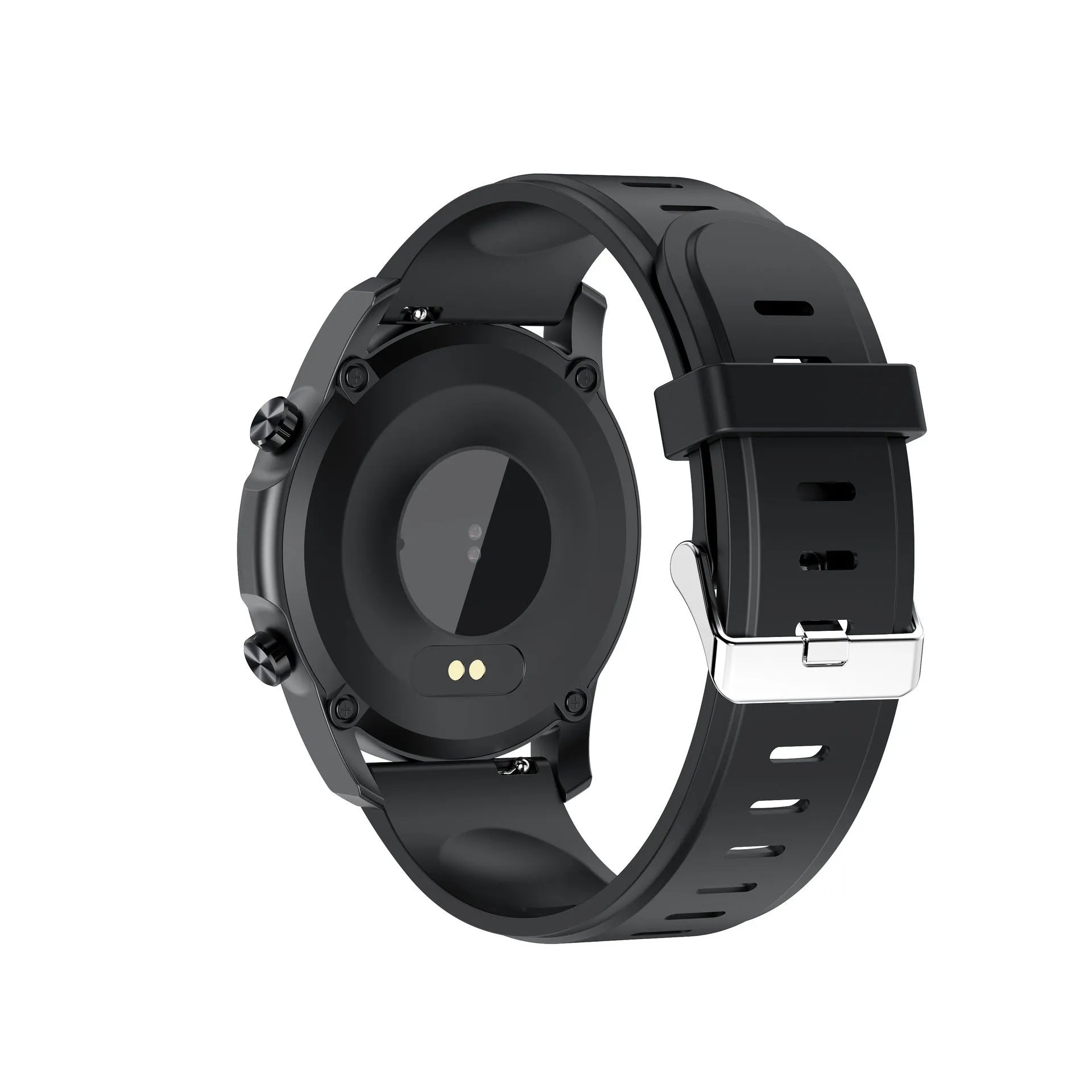 Youth2 body temperature smart bracelet with zinc alloy case on a wrist.