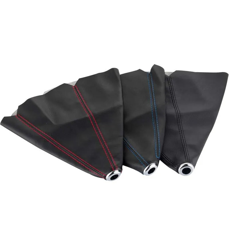 General Motors PU leather gear cover in black line colour protecting vehicle dashboard