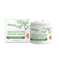 50g jar of Skin Soothing Repair Cream with mint, honey, and aloe leaves.