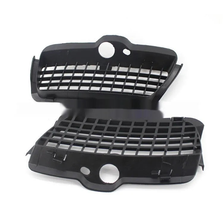 Black ABS plastic fog lamp cover for Volkswagen Golf 3 front bumper showing 30mm measurement