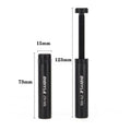 Spiral aluminium alloy computer graphics card bracket with magnetic suction jack in black finish, 31-55mm width variant
