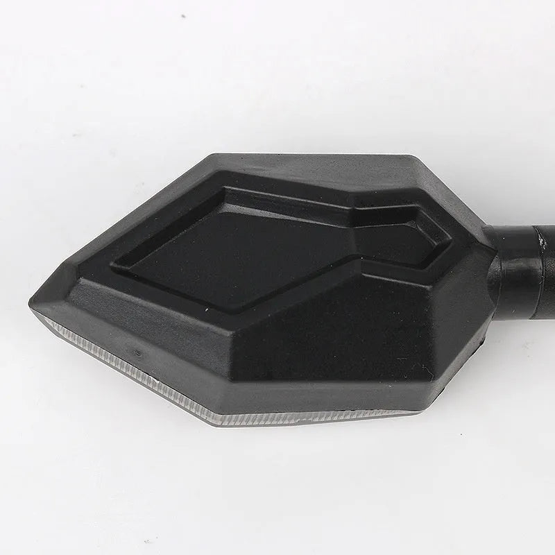 Arrow-shaped LED motorcycle 12V direction signal lamp with ABS plastic housing universal fit