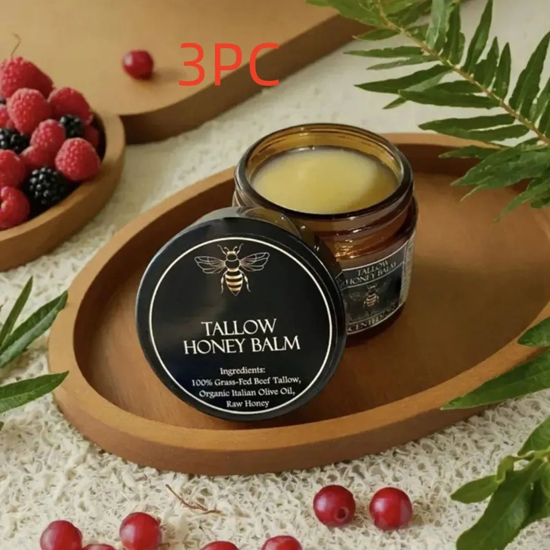 Honey Butter Moisturising Facial Cream in a 57g jar, shown with Citrus, Lavender, and Fragrance-Free variant options.