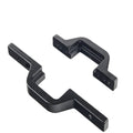 Black trailer hook lamp holder support bracket for off-road vehicle modifications
