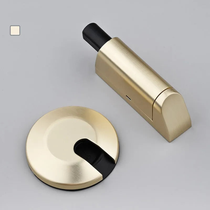 Zinc alloy invisible door stopper in modern simplicity style with six colour options