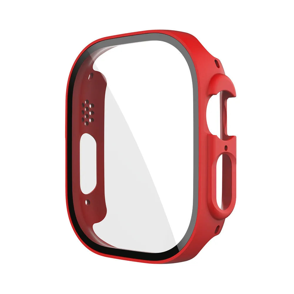 Transparent PC tempered film watch case for Apple Watch in multiple colour options